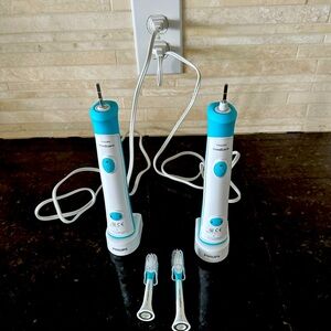 2 Philips Sonicare for Kids' Rechargeable Electric Toothbrush - HX6321/02 - Blue